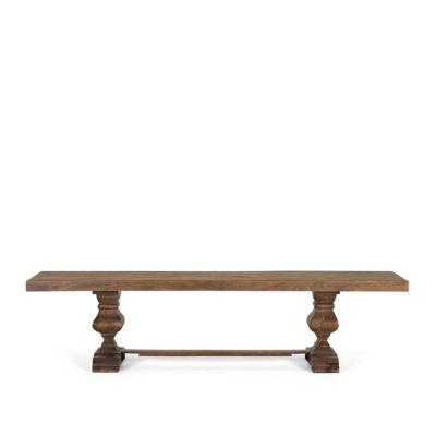 Lodi Rustic Mango Wood Dining Bench