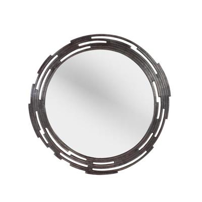 Pisa Bronze Round Mirror