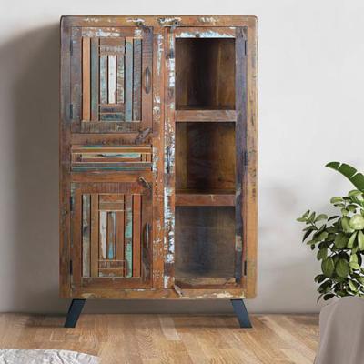 Texas Recycled Wood 3 Door Hall Cabinet