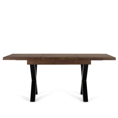 Verona Walnut Mango Wood 46 Seater Extending Dining Table 120180cm