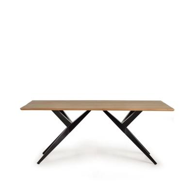 Bergamo Solid Acacia Wood 6 Seater Dining Table Sizes Available