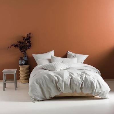 Product photograph of Linen House Grey Nimes Duvet Cover Set from Choice Furniture Superstore