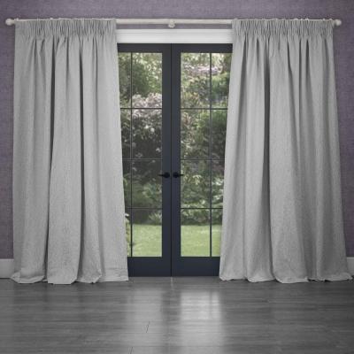 Product photograph of Voyage Maison Argenta Viscose Fallon Woven Pencil Pleat Curtains from Choice Furniture Superstore