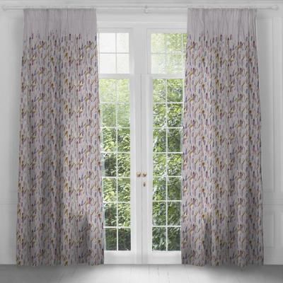 Product photograph of Voyage Maison Ironstone Cotton Saroma Printed Pencil Pleat Curtains from Choice Furniture Superstore