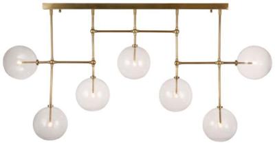 Product photograph of Antique Gold Metal Chandelier from Choice Furniture Superstore