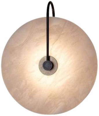 Product photograph of Black Marble Wall Light from Choice Furniture Superstore