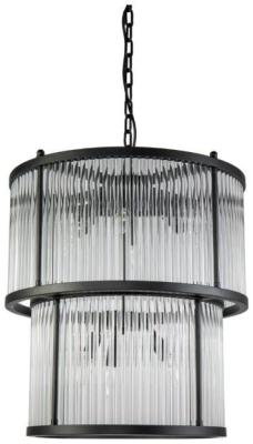 Product photograph of Black Metal Lamp from Choice Furniture Superstore