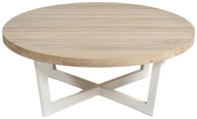 Product photograph of Bleached Aged Teak Coffee Table from Choice Furniture Superstore