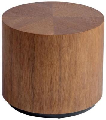 Dark Oak Set Of 3 Round Coffee Table