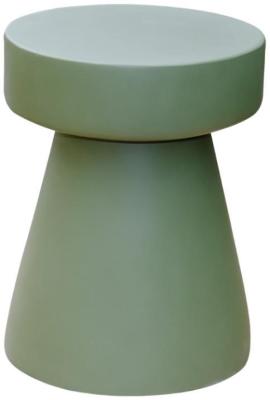 Product photograph of Green Outdoor Stool Sold In Pairs from Choice Furniture Superstore