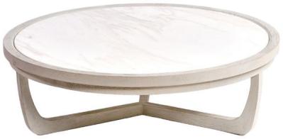 Greyish Oak Large Round Coffee Table