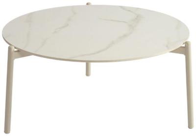 Product photograph of Ivory Large Round Coffee Table from Choice Furniture Superstore