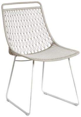 Product photograph of 2 X Crisal Decoracion Light Grey Stone Chair from Choice Furniture Superstore