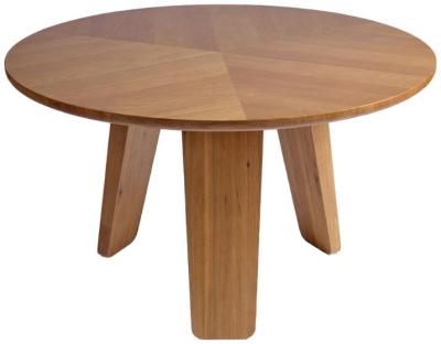 Light Oak Round Dining Table 2 Seater