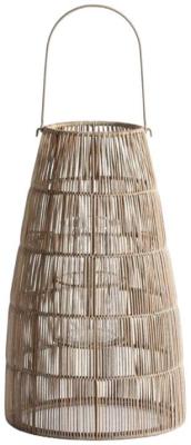 Linen Synthetic Rattan Outdoor Large Chandelier