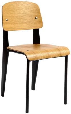 Natural Industrial Style Dining Chair Sold In Pairs