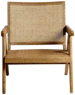 Natural Oak Mesh Dining Chair Sold In Pairs