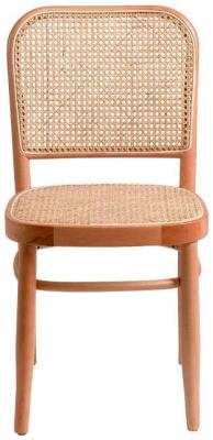 Natural Rattan Seat Dining Chair 50cm Sold In Pairs