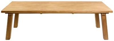 Product photograph of Natural Rectangular Dining Table - 6 Seater from Choice Furniture Superstore