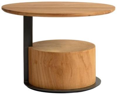 Natural Round Coffee Table