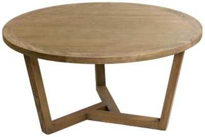Natural Round Dining Table 4 Seater