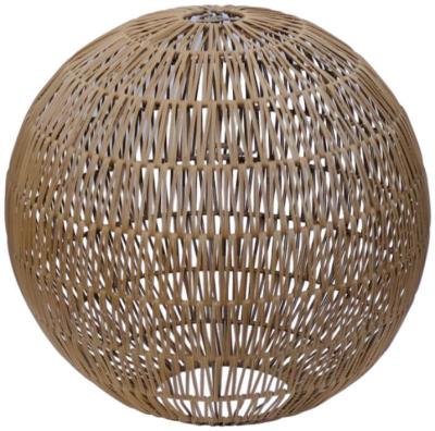 Product photograph of Natural Synthetic Rattan Lampshade - 60cm from Choice Furniture Superstore