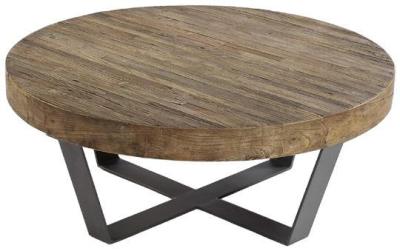 Oak Round Coffee Table