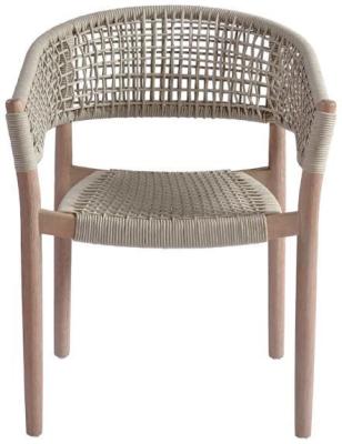 Product photograph of Outdoor Dining Chair Sold In Pairs - Comes In Sand Grey Greyish White And Grey Taupe Options from Choice Furniture Superstore
