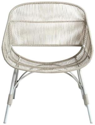 Stone Grey Outdoor Armchair Sold In Pairs