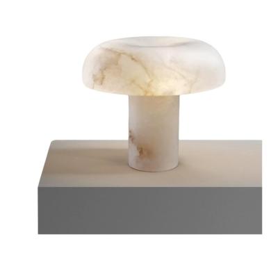 Product photograph of White Marble Table Lamp from Choice Furniture Superstore