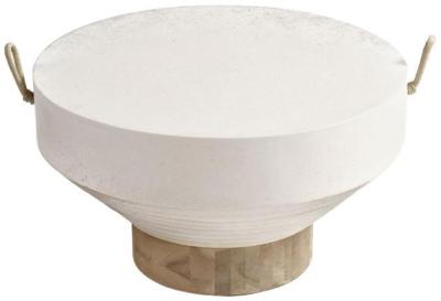 White Outdoor Coffee Table 60cm