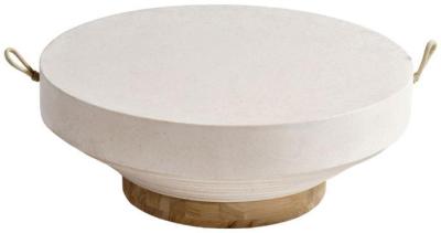 Product photograph of White Outdoor Coffee Table - 80cm from Choice Furniture Superstore