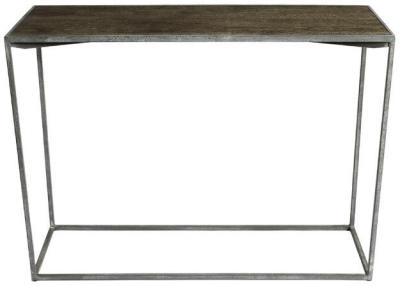 Product photograph of Wood Console Table - Comes In Greyish Oak And Grey Options from Choice Furniture Superstore