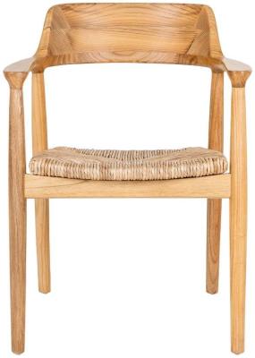 Product photograph of Getafe Natural Armchair from Choice Furniture Superstore