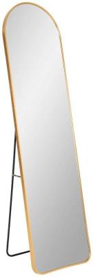 Madrid Aluminium Arch Mirror Comes In Brass And Black Options