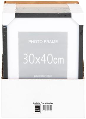 Product photograph of Oilton Black Frame Display - 32cm X 45cm from Choice Furniture Superstore