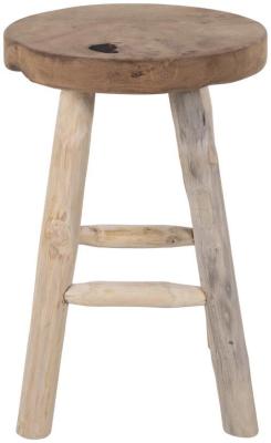 Product photograph of Pallal Natural Stool Sold In Pairs from Choice Furniture Superstore