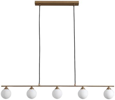 Product photograph of Halifax Brass Steel Pendant from Choice Furniture Superstore