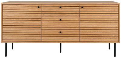 Kyoto Oak 2 Door 3 Drawer Sideboard