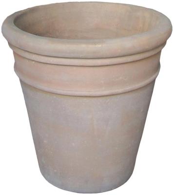 Product photograph of Stockport Brown Terracotta Set Of 4 Garden Pot from Choice Furniture Superstore