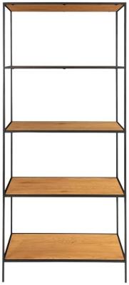 Product photograph of Tira Natural Steel Shelf from Choice Furniture Superstore