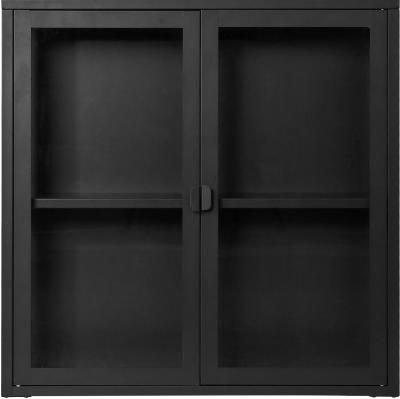 Brisbane Black Hanging Display Cabinet