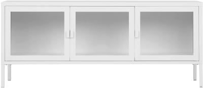 Brisbane White 3 Door Tv Unit