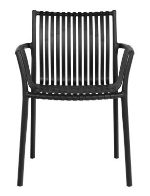 Set Of 2 Stonefield Black Outdoor Armchair