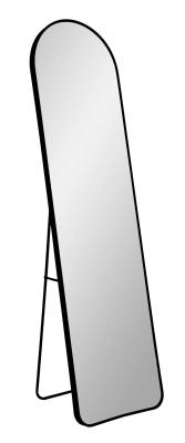 Madrid Black Arch Cheval Mirror 40cm X 150cm