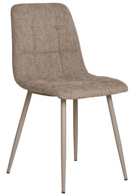 Set Of 2 Timmonsville Grey Fabric Dining Chair