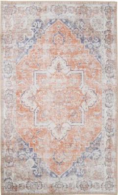 Product photograph of Havana Orange And Blue Rug - 230cm X 160cm from Choice Furniture Superstore