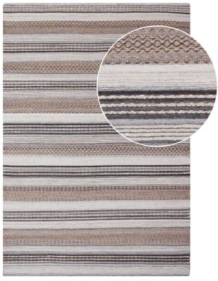 Morena Natural And Grey Rug 160cm X 230cm