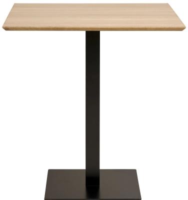Product photograph of Fords Natural Melamine Square Cafe Table from Choice Furniture Superstore
