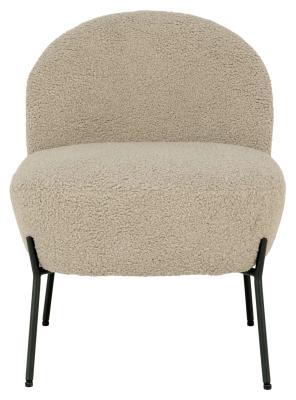 Product photograph of Dingley Beige Fabric Lounge Chair from Choice Furniture Superstore